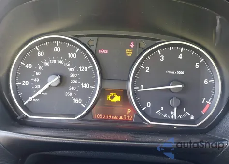 2011 BMW 128I из США, поврежденный, VIN WBAUN1C54BVH83152